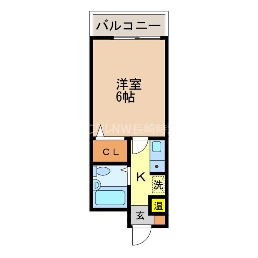 間取図 サンロージュ平和町