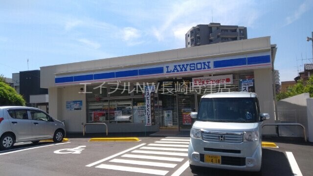 ローソン長崎本原町店(コンビニ)まで148m 原口ビル