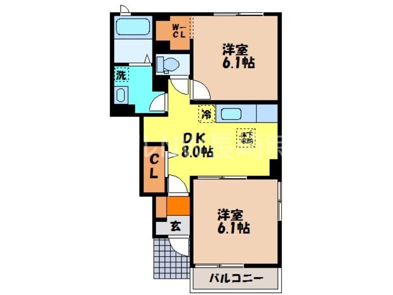 間取り図 グラシアスK