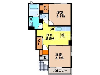 間取図 グラシアスK