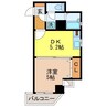 ウィステリア平和町 1DKの間取り
