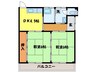 長崎本線/肥前古賀駅 車移動 2階 築30年 1LDKの間取り