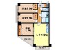 ALUCIA 3LDKの間取り