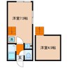 サンローズ葉山 1Rの間取り