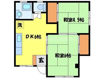 間取図 山田ハイツ