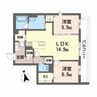 シャーメゾンステージ時津町 2LDKの間取り