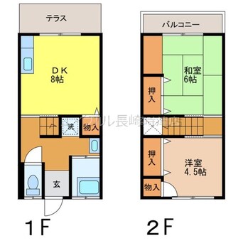 間取図 小川アパートC棟