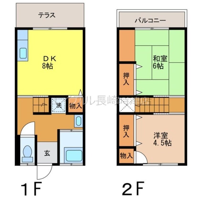 間取図 小川アパートC棟