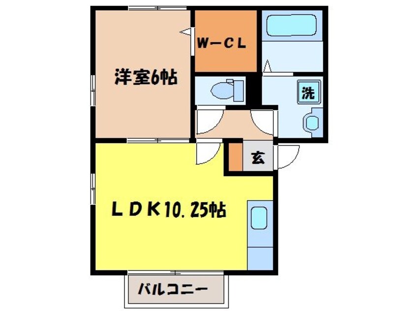 間取図 セジュールHANA
