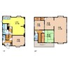 虹ヶ丘戸建て 5LDKの間取り