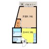 長崎市電３系統<長崎電気軌道>/諏訪神社駅 徒歩3分 3階 築39年 1DKの間取り