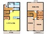 ローズコート山中 3LDKの間取り
