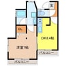 ソルカーサ橋口 1DKの間取り