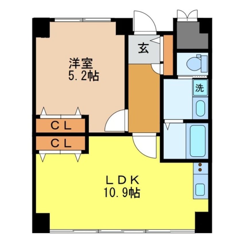 間取図 ドエル梁川公園