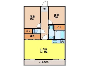 間取図 リバー山王