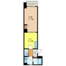 FIXビル 1DKの間取り