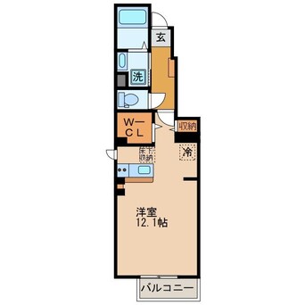 間取図 フェリスローズ