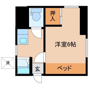 間取図 コーポ川添