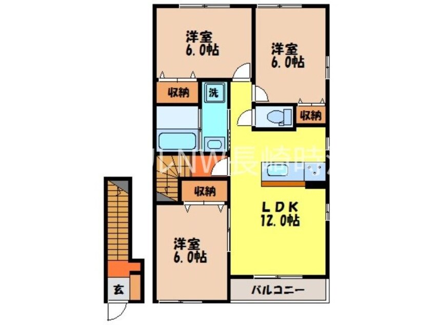 間取図 ドリームサンシャイン