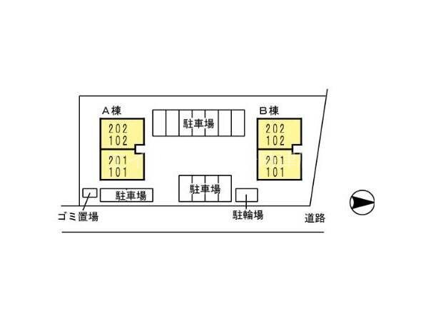 駐車場 サンライズヒル福田　Ａ棟