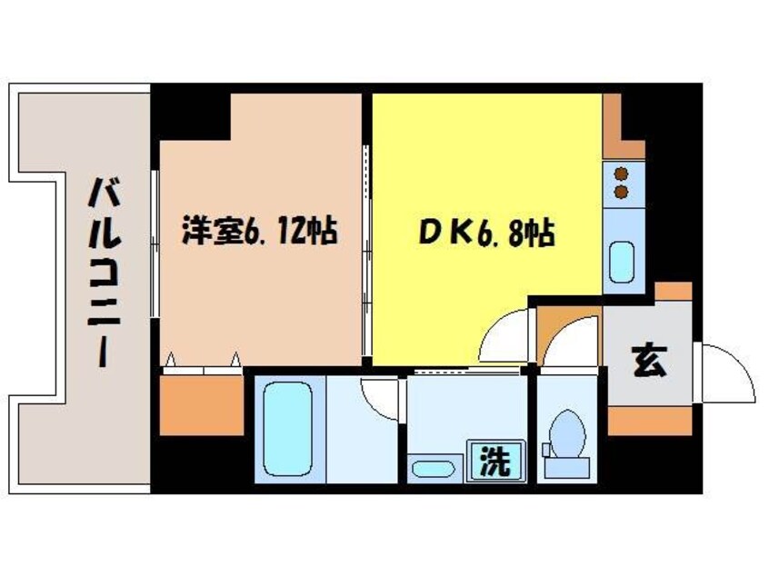 間取図 イメゾン麹屋