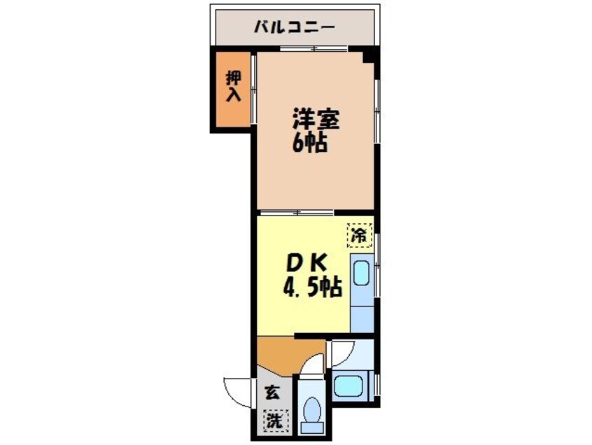 間取図 市川ビル