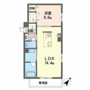 間取図 長崎市電１系統<長崎電気軌道>/岩屋橋駅 徒歩11分 1階 建築中