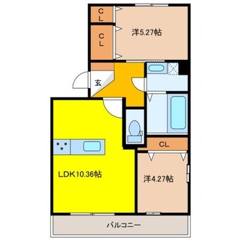 間取図 サニーヒル