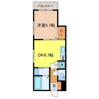 間取図 ラフィネ樺島