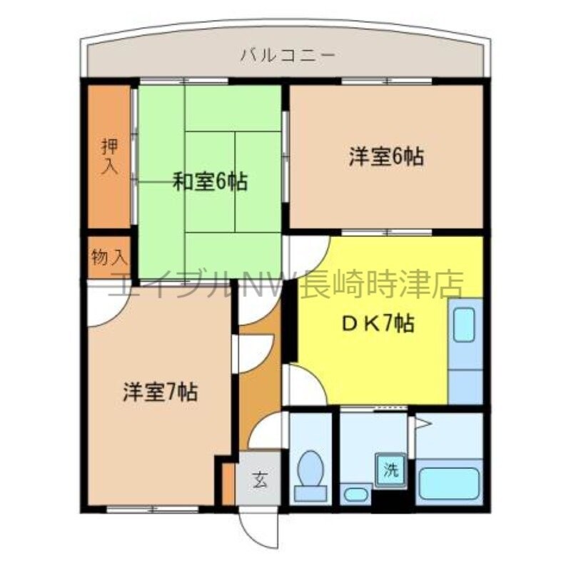 間取り図 グランドゥール継石