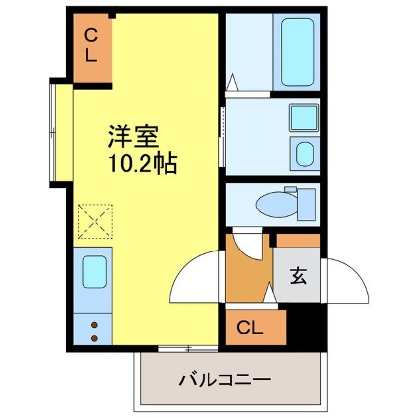 間取図 長崎市電４系統<長崎電気軌道>/めがね橋駅 徒歩4分 2階 建築中