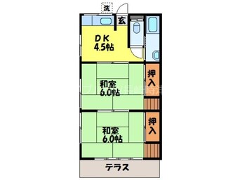 間取図 阿部アパート