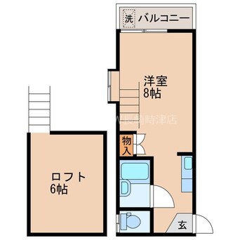 間取図 シャンベル白鳥