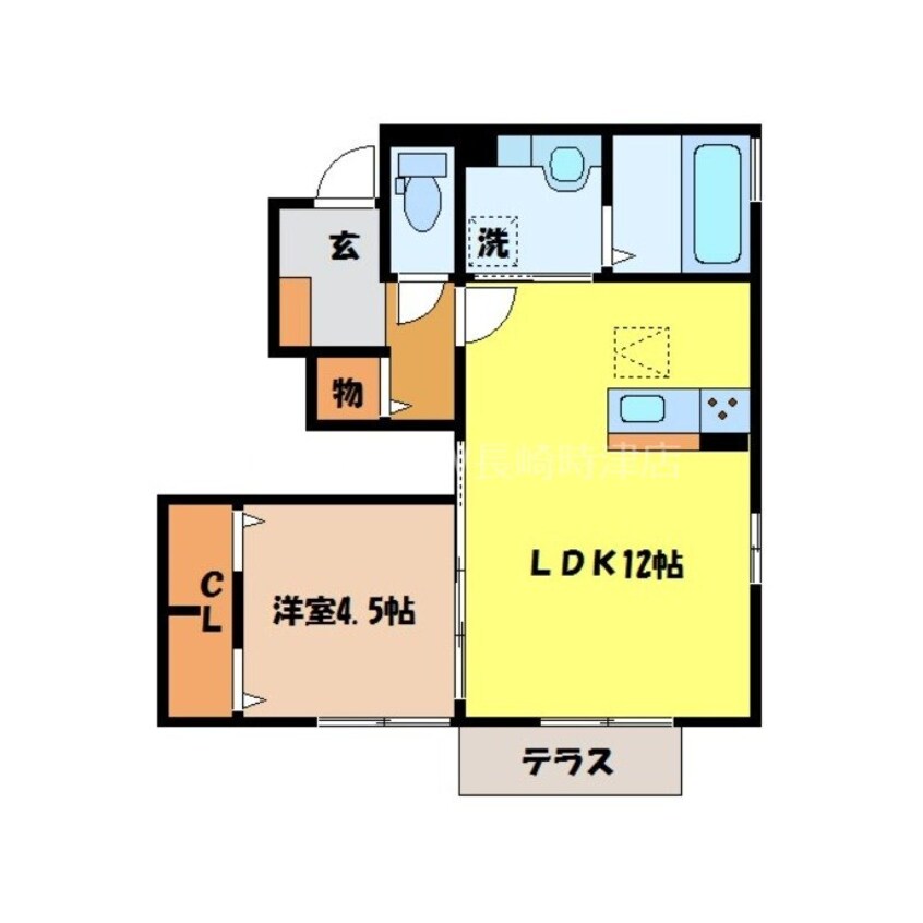 間取図 ワダクロスコミネ