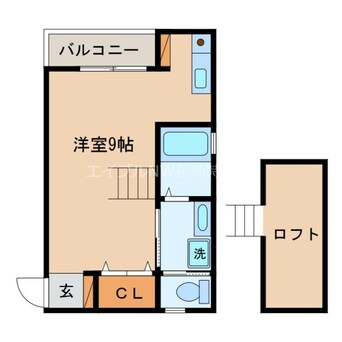 間取図 長崎本線/現川駅 徒歩85分 1階 築26年