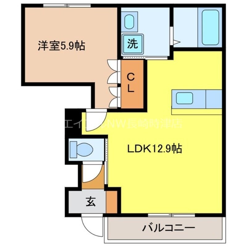 間取り図 ＬＡ　ＰＲＥＣＩＥＵＳＥ