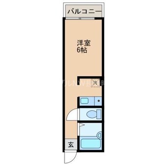 間取図 フォルテ稲佐