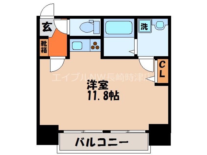 間取図 フェニックスハイツ樺島