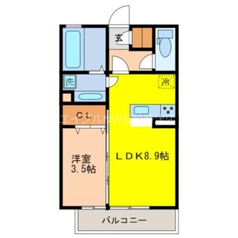 間取図 リッチプルメリア