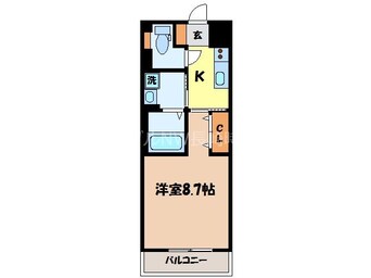 間取図 長崎本線/西浦上駅 徒歩6分 1階 築8年