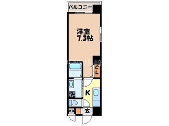 間取図 スクウェアヒルズ中園