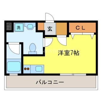 間取図 道ノ尾SC