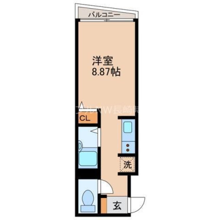 間取図 ディノ本河内