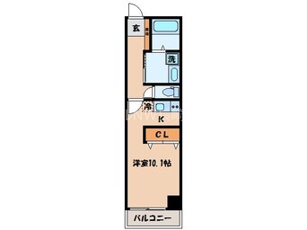 間取図 Glycine浦上