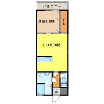 間取図 フレア西町