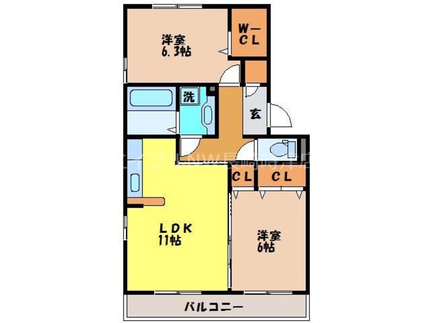 間取図 ソシア　グレイス