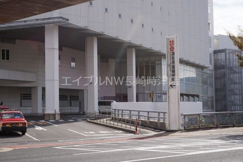 ローソン済生会長崎病院店(コンビニ)まで380m 長崎本線/長崎駅 徒歩26分 3階 築40年