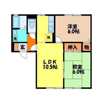 間取図 グリーンコート長与