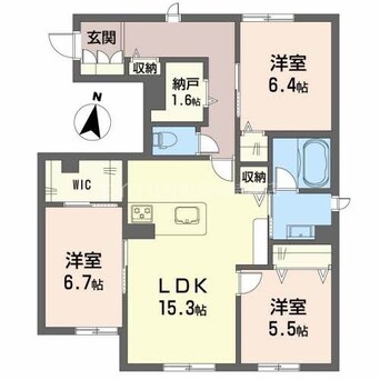 間取図 長崎本線/諫早駅 徒歩7分 1階 建築中