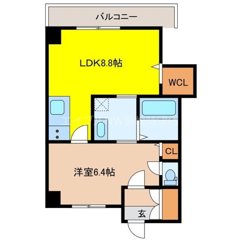 間取図 modern palazzo文教通り